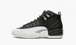 Nike AIr Jordan 12 Retro GS 'Playoffs - 2022' Lasten Kengät Mustat Punainen Valkoinen | 104RUADJG