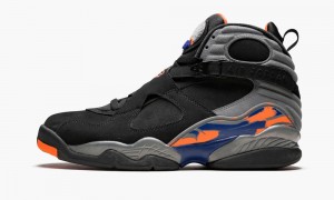 Nike AIr Jordan 8 Retro 'Phoenix Suns' Miesten Kengät Mustat Harmaat | 471KAVDGQ