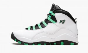 Nike Air Jordan 10 Retro 30th GG 'Verde' Lasten Kengät Valkoinen Mustat Vihreä | 362EXHLBS