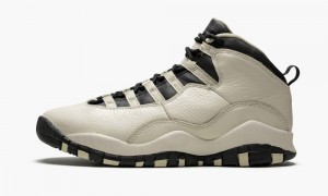 Nike Air Jordan 10 Retro PREM GG 'Heiress' Lasten Kengät Valkoinen Mustat | 726OIKZBE