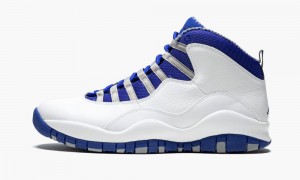 Nike Air Jordan 10 Retro TXT 'Old Royal' Miesten Kengät Valkoinen Kuninkaallinen Sininen | 482PKYTSO