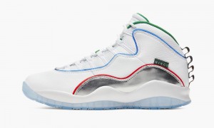 Nike Air Jordan 10 'Wings' Miesten Kengät Valkoinen Mustat | 379SWJREG