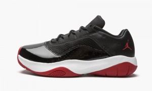 Nike Air Jordan 11 CMFT Low GS 'Bred' Lasten Kengät Mustat Punainen Valkoinen | 206OKBIFQ