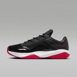 Nike Air Jordan 11 CMFT Low Miesten Kengät Mustat Valkoinen Punainen | 039EFWHQN