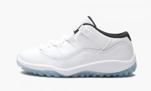 Nike Air Jordan 11 Low TD 'Legend Blue' Lasten Kengät Valkoinen Sininen | 248ULHZEN