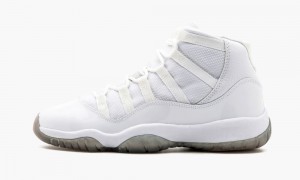 Nike Air Jordan 11 Retro (GS) '25th Anniversary' Lasten Kengät Valkoinen Metal Hopea | 263WEFNVA