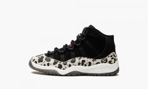 Nike Air Jordan 11 Retro Lasten Kengät Mustat Punainen Valkoinen | 701QGMPEN