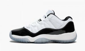 Nike Air Jordan 11 Retro Low BG 'Concord' Lasten Kengät Valkoinen Mustat | 716NVYAZG