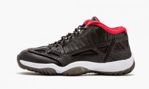 Nike Air Jordan 11 Retro Low IE Miesten Kengät Mustat Punainen Valkoinen | 215FXTLBK