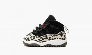 Nike Air Jordan 11 TD 'Animal Instinct' Lasten Kengät Mustat Punainen Valkoinen | 827JDXIPB