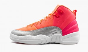 Nike Air Jordan 12 GS 'Sunset' Lasten Kengät Oranssi Pinkki Valkoinen | 319QIPAGC