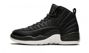 Nike Air Jordan 12 Retro BG 'Nylon' Lasten Kengät Mustat Punainen Valkoinen | 147RKMAVF
