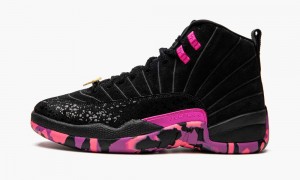 Nike Air Jordan 12 Retro DB 'Doernbecher' Miesten Kengät Mustat Pinkki Violetit | 218BFNHWV