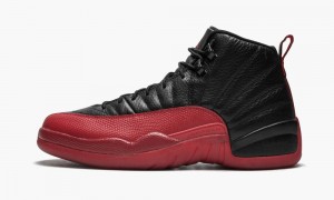 Nike Air Jordan 12 Retro 'Flu Game 2016' Miesten Kengät Mustat Punainen | 076FLHISC