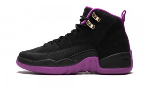 Nike Air Jordan 12 Retro GG Lasten Kengät Mustat Kultaiset | 197UGPRZS