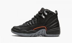 Nike Air Jordan 12 Retro GS 'Utility' Lasten Kengät Mustat | 940ZGOEBS