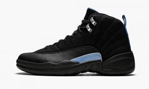 Nike Air Jordan 12 Retro 'Nubukki - 2009 Release' Miesten Kengät Mustat Valkoinen Sininen | 052PKWJTL