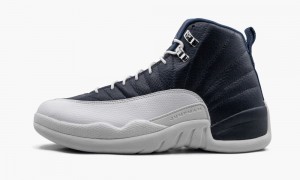 Nike Air Jordan 12 Retro 'Obsidian' Miesten Kengät Sininen Valkoinen | 169LYOTMX