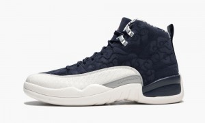 Nike Air Jordan 12 Retro PRM 'International Flight' Miesten Kengät Laivastonsininen Valkoinen Punainen | 489XFRBOS
