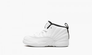 Nike Air Jordan 12 Retro (TD) 'Twist' Lasten Kengät Valkoinen Mustat Punainen | 671PEHVKL