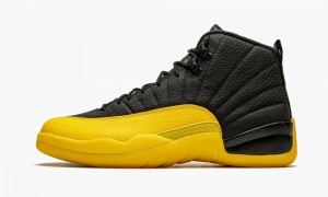Nike Air Jordan 12 Retro 'University Gold' Miesten Kengät Mustat Mustat Kultaiset | 356TGCSXU