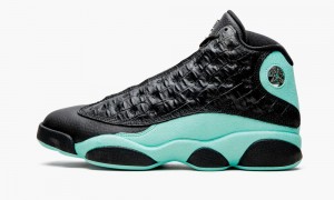 Nike Air Jordan 13 'Island Green' Miesten Kengät Mustat Metal Hopea Vihreä | 064OJKZID
