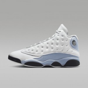 Nike Air Jordan 13 Retro "Blue Grey" Miesten Kengät Valkoinen Sininen Harmaat Mustat Keltainen | 032RQVJDS