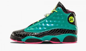 Nike Air Jordan 13 Retro DB BG 'Doernbecher' Lasten Kengät Vihreä Monivärinen | 514WLIXOZ
