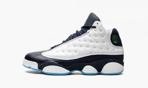 Nike Air Jordan 13 Retro GS 'Obsidian' Lasten Kengät Valkoinen Tummansininen Monivärinen | 053GLWMDU