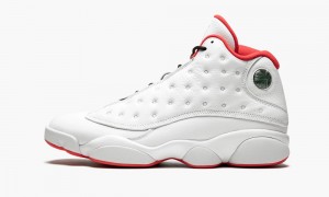 Nike Air Jordan 13 Retro 'History Of Flight' Miesten Kengät Valkoinen Metal Hopea | 768TIUPRK