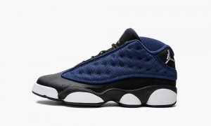 Nike Air Jordan 13 Retro Low BG Lasten Kengät Sininen Metal Hopea | 732NMFBIZ