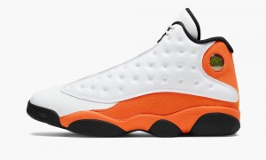 Nike Air Jordan 13 Retro 'Starfish' Miesten Kengät Valkoinen Mustat Oranssi | 705UGFXCO