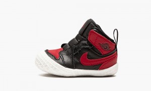 Nike Air Jordan 1 Crib Bootie 'BRED' Lasten Kengät Mustat Punainen | 541ZVHROF