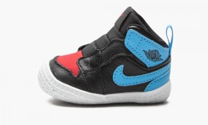 Nike Air Jordan 1 Crib Bootie 'UNC to Chicago' Lasten Kengät Mustat Tummansininen Punainen | 823MHGSAF