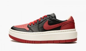Nike Air Jordan 1 Elevate Low 'Bred' Naisten Kengät Mustat Punainen Valkoinen | 936THJYAI