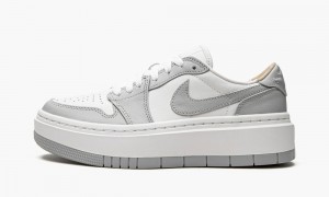 Nike Air Jordan 1 Elevate Low 'Wolf Grey' Naisten Kengät Valkoinen Harmaat | 859EFVJKP