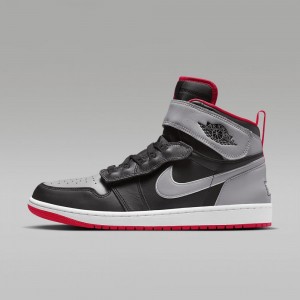 Nike Air Jordan 1 Hi FlyEase Miesten Kengät Harmaat Mustat | 317TUYOBD