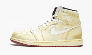 Nike Air Jordan 1 Hi OG NRG 'Nigel Sylvester' Miesten Kengät Valkoinen Punainen | 293VLSTZN