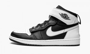 Nike Air Jordan 1 High FlyEase 'Panda' Miesten Kengät Mustat Valkoinen | 473ZMCYWU