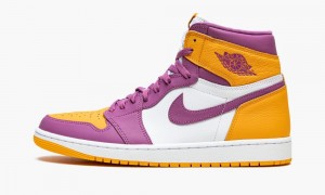Nike Air Jordan 1 High OG 'Brotherhood' Miesten Kengät Violetit Kultaiset Vaalean | 708HLMPVK
