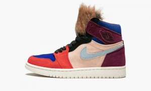 Nike Air Jordan 1 High OG NRG 'Aleali May - Court Lux' Naisten Kengät Viininpunainen Sininen | 958BQIJGN