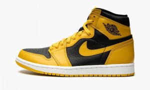 Nike Air Jordan 1 High OG 'Pollen' Miesten Kengät Mustat Valkoinen Keltainen | 902WVCYSA