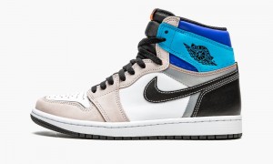 Nike Air Jordan 1 High OG 'Prototype' Miesten Kengät Valkoinen Monivärinen Oranssi | 715FRCBVO
