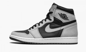 Nike Air Jordan 1 High OG 'Shadow 2.0' Miesten Kengät Mustat Valkoinen Vaaleanharmaat | 152SVPHDE