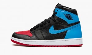 Nike Air Jordan 1 High OG 'UNC to Chicago' Naisten Kengät Mustat Tummansininen Punainen | 361CWSOHR