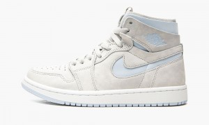 Nike Air Jordan 1 High Zoom CM 'Grey Fog' Naisten Kengät Harmaat Sininen Valkoinen | 479DUAVJK