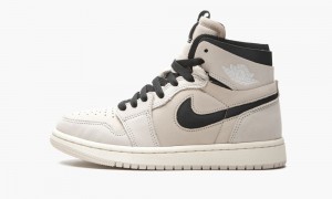 Nike Air Jordan 1 High Zoom CM 'Summit White' Naisten Kengät Valkoinen Mustat | 397LCSYVW