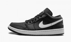 Nike Air Jordan 1 Low 'Black/White' Naisten Kengät Mustat Valkoinen | 514TSNAYE