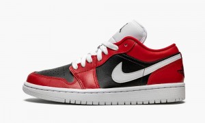 Nike Air Jordan 1 Low 'Chicago Flip' Naisten Kengät Punainen Valkoinen Mustat | 853YQRNAB