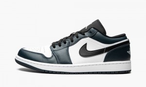 Nike Air Jordan 1 Low 'Dark Teal' Miesten Kengät Laivastonsininen Mustat | 437DYZOGX